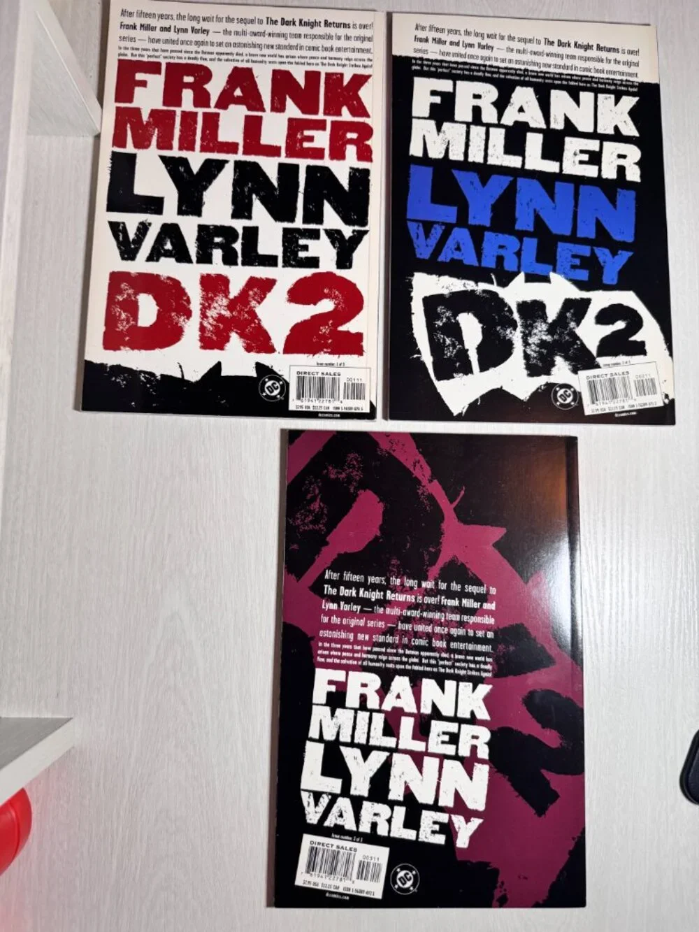 The Dark Knight Strikes Again Volumes 1, 2, 3 - DK2 - Graphic Novels TPB - DC